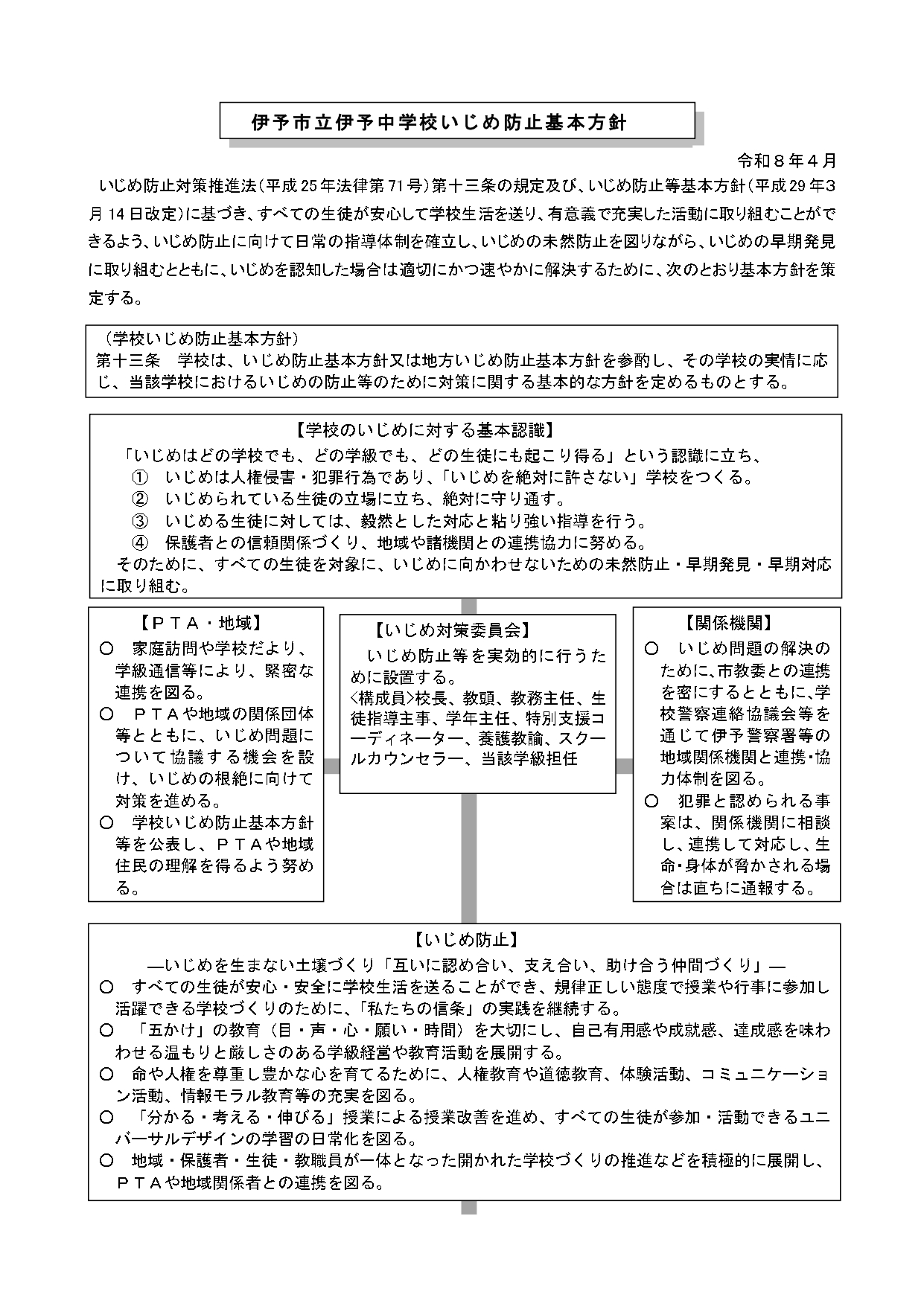 伊予中いじめ防止基本方針(令和８年改訂)_pages-to-jpg-0001